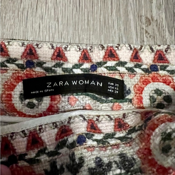 Zara High Waist Shorts - Aztec Print - Picture 2 of 8